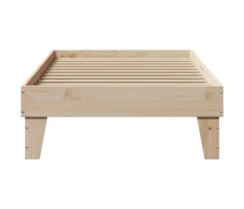 Lovos Rėmas Su Be Čiužinio, 75X190cm Pušies Masyvas