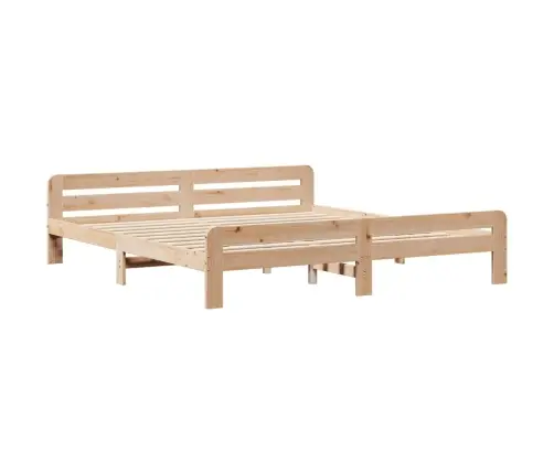 Lovos Rėmas Be Čiužinio, 200X200cm Pušies Medienos Masyvas