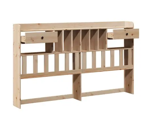 Galvūgalis Su Daiktų Laikymo Vieta, 180cm Pušies Masyvas