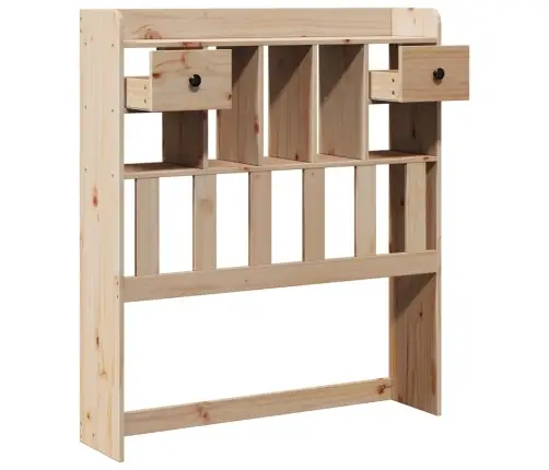 Galvgalis Ar Plauktiem, 75 Cm, Priedes Masīvkoks Vidaxl