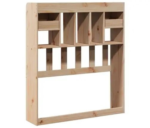 Galvgalis Ar Plauktiem, 75 Cm, Priedes Masīvkoks Vidaxl