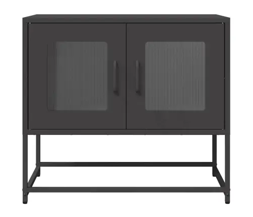 Telerikapp Must 68X39X60,5 Cm Külmvaltsitud Teras Telerikapp Must 68X39X60,5 Cm Külmvaltsitud Teras