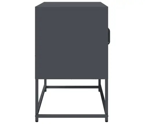 Televizora Skapis Antracīts 68X39X60,5Cm Auksti Velmēts Tērauds Vidaxl