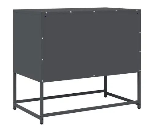 Televizora Skapis Antracīts 68X39X60,5Cm Auksti Velmēts Tērauds Vidaxl
