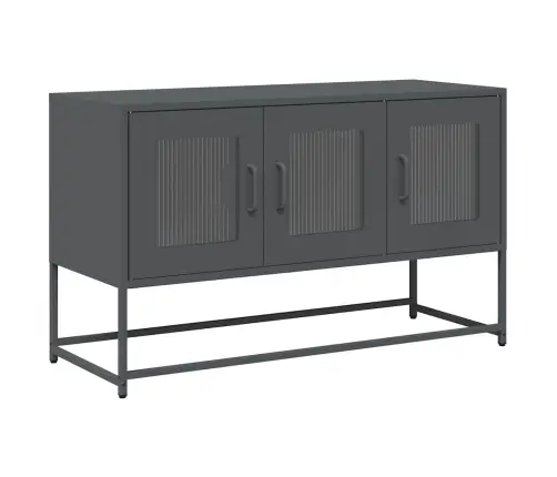 Televizoriaus Spintelė Antracitas Šaltai Valcuotas Plienas