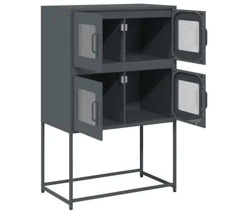 Highboard Antratsiit 68X39X107 Cm Teras