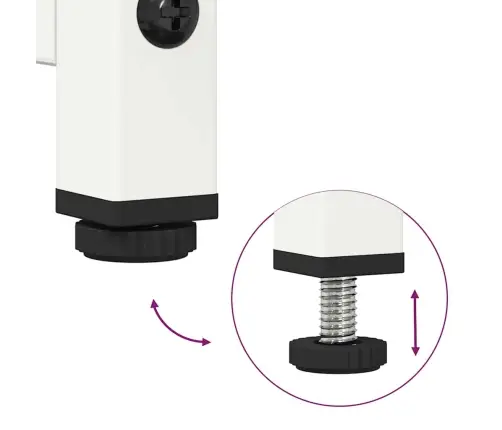 Highboard White 68X39X123 Cm Plienas