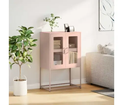 Highboard Pink 68X39X107 Cm Teras