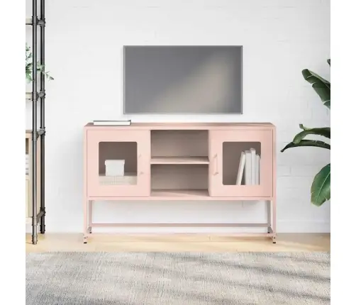 Televizoriaus Spintelė, Rožinė, 100,5X39X60,5cm Plienas