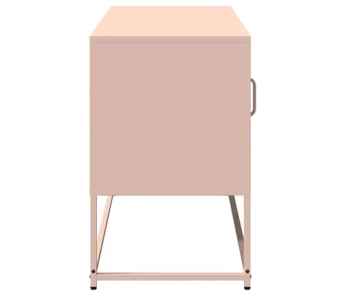 Televizoriaus Spintelė, Rožinė, 100,5X39X60,5cm Plienas