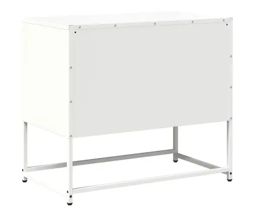 Televizoriaus Spintelė, Baltos Spalvos, 68X39X60,5cm Plienas