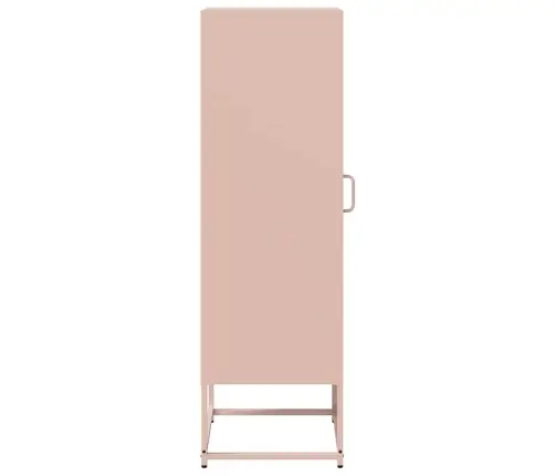 Highboard Pink 36X39X123 Cm Külmvaltsitud Teras