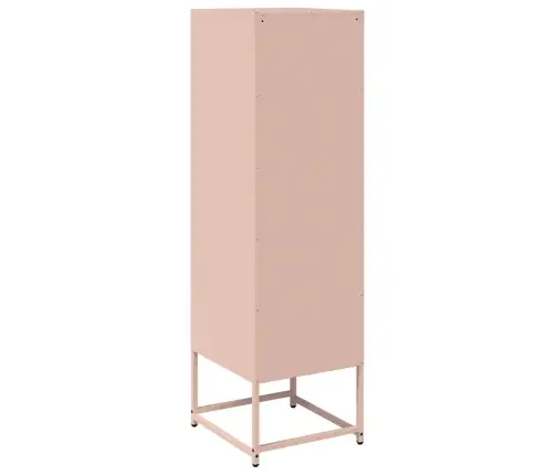 Highboard Pink 36X39X123 Cm Külmvaltsitud Teras