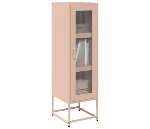 Highboard Pink 36X39X123 Cm Külmvaltsitud Teras