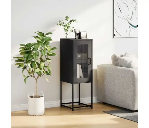 Indauja Juoda 36X39X107 Cm Šaltai Valcuotas Plienas