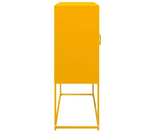 Šoninė Spintelė, Garstyčių, 100,5X39X107cm Plienas