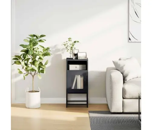 Naktsskapītis Antracīts 36X39X78 Cm Auksti Velmēts Tērauds Vidaxl