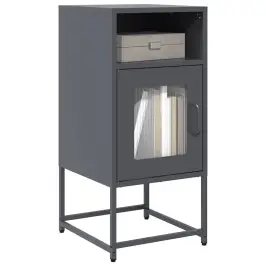 Lovos Spintelė Antracitas 36X39X78 Cm Šaltai Valcuotas Plienas