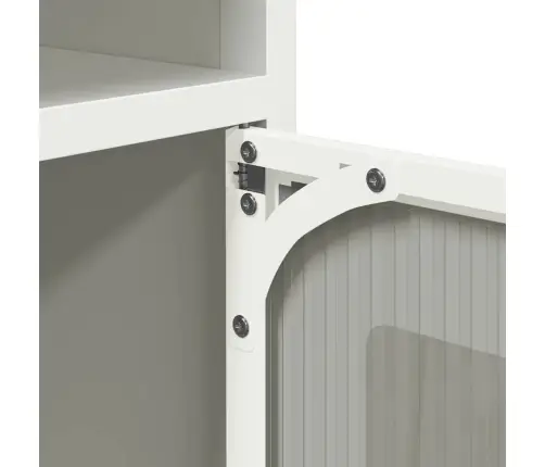 Naktinė Spintelė Balta 36X39X78 Cm Šaltai Valcuotas Plienas