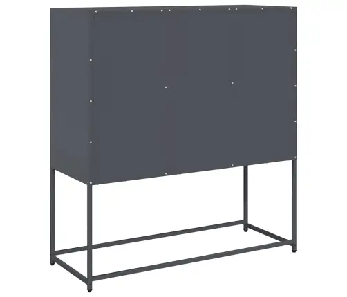 Kumode, Antracītpelēka, 100,5X39X107 Cm, Auksti Velmēts Tērauds Vidaxl Kumode, Antracītpelēka, 100,5X39X107 Cm, Auksti Velmēts Tērauds Vidaxl