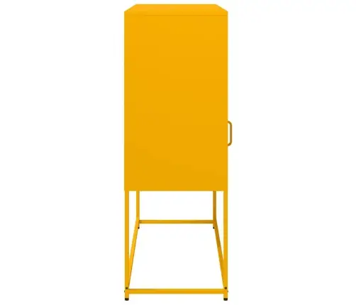 Kumode, Sinepju Dzeltena, Auksti Velmēts Tērauds Vidaxl