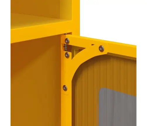 Kumode, Sinepju Dzeltena, Auksti Velmēts Tērauds Vidaxl