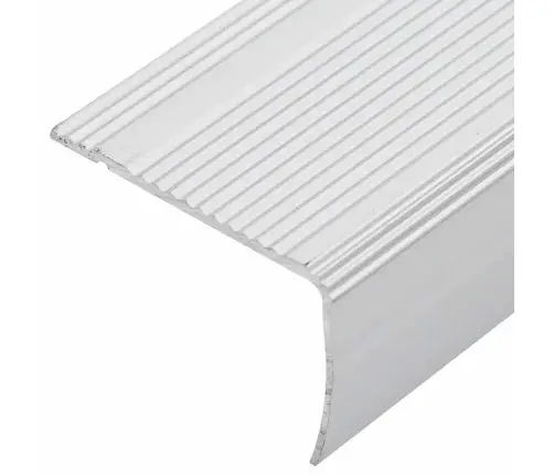 Laiptų Profiliai 10 Pcs Sidabro 67 Cm Aliuminis