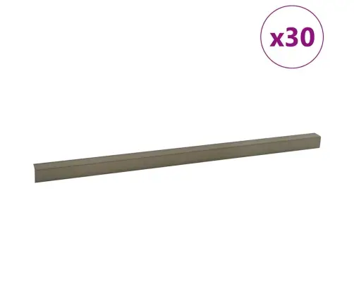 Laiptų Profiliai 30 Pcs Šampano 67 Cm Aliuminis