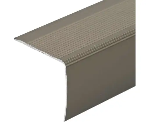 Kāpņu Sliekšņa Apdare 10 Pcs Šampanieša 67 Cm Alumīnijs Vidaxl