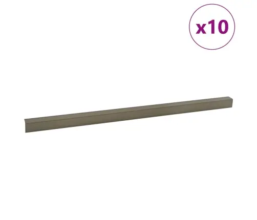 Laiptų Profiliai 10 Pcs Šampano 67 Cm Aliuminis