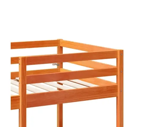 Augstās Gultas Rāmis, Galds, Krēsli, 80X200 Cm, Priedes Koks Vidaxl