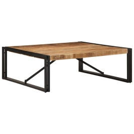 Kafijas Galdiņš 100X100X35 Cm Masīvkoka Mango Vidaxl