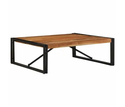 Kohvilaud, Mitmevärviline, 100X100X35 cm Akaatsiapuit