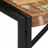 Daudzkrāsains Kafijas Galdiņš 80X40X35Cm Masīvkoks, Pārstrādāts Vidaxl