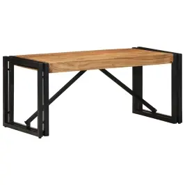 Kafijas Galdiņš 80X40X35 Cm Akācijas Masīvkoka Vidaxl