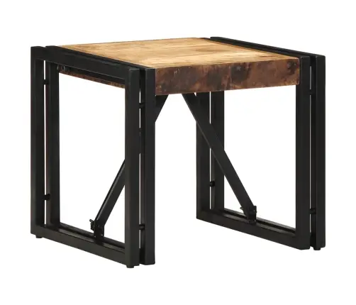 Kohvilaud, 40X40X35 cm Töötlemata Mangopuit