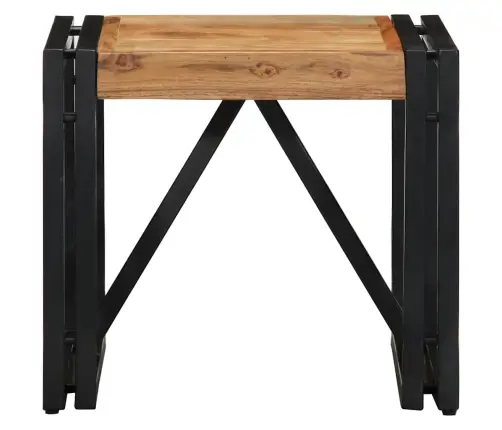 Kafijas Galdiņš 40X40X35 Cm Akācijas Masīvkoka Vidaxl Kafijas Galdiņš 40X40X35 Cm Akācijas Masīvkoka Vidaxl