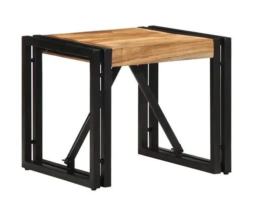 Kafijas Galdiņš 40X40X35 Cm Akācijas Masīvkoka Vidaxl Kafijas Galdiņš 40X40X35 Cm Akācijas Masīvkoka Vidaxl