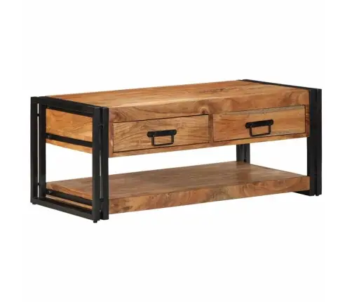 Kohvilaud, 90 X 50 X 38 cm Akaatsiapuit