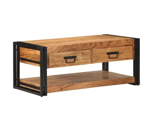 Kohvilaud, 90 X 50 X 38 cm Akaatsiapuit