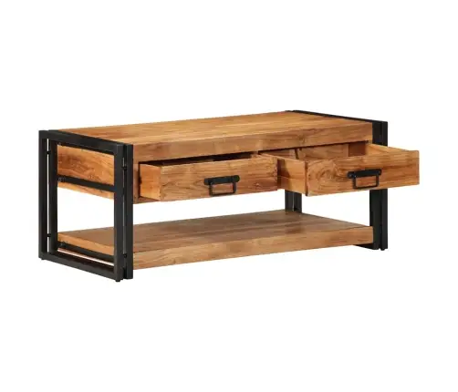 Kohvilaud, 90 X 50 X 38 cm Akaatsiapuit