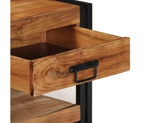 Kohvilaud, 90 X 50 X 38 cm Akaatsiapuit