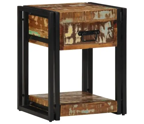 Šalia Lovos Spintelė Su Stalčių Įvairiaspalvis 40 X 35 X 50 Cm