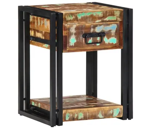 Šalia Lovos Spintelė Su Stalčių Įvairiaspalvis 40 X 35 X 50 Cm