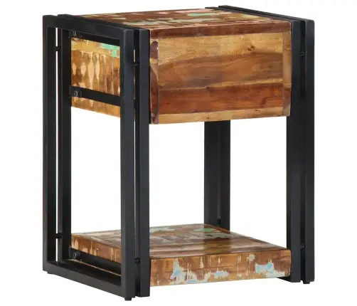 Šalia Lovos Spintelė Su Stalčių Įvairiaspalvis 40 X 35 X 50 Cm