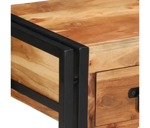 Naktsgaldiņš 40X35X50 Cm Masīvkoks Akācija Vidaxl