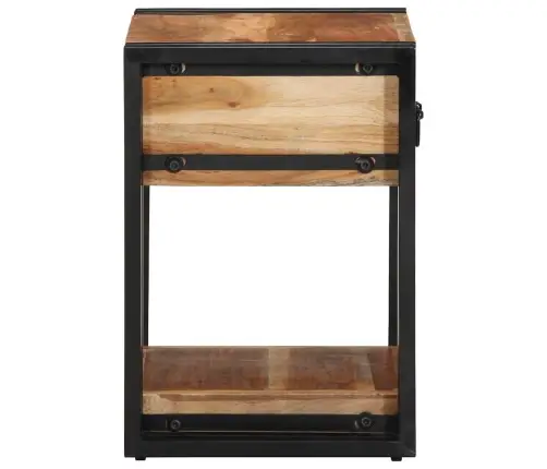 Naktsgaldiņš 40X35X50 Cm Masīvkoks Akācija Vidaxl