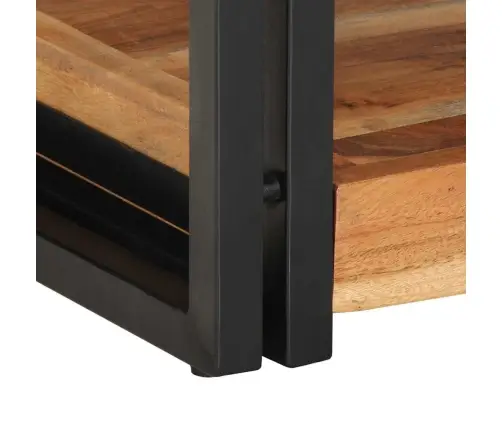 Naktsgaldiņi 2 Iepakojums 40X35X50 Cm Ciets Akācijas Koks Vidaxl