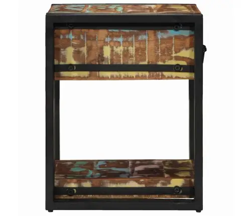 Naktsgaldiņš 40X40X50 Cm Cietais Pārstrādātais Koks Vidaxl Naktsgaldiņš 40X40X50 Cm Cietais Pārstrādātais Koks Vidaxl