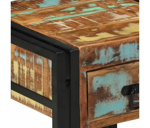 Naktsgaldiņi 2 Gab 40X40X50 Cm Pārstrādāts Masīvkoks Vidaxl